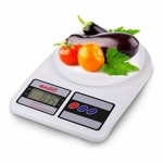 Báscula de Cocina Digital LCD Basic Home - 7 kg, Color Blanco Báscula de Cocina Digital LCD Basic Home - 7 kg, Color Blanco