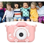 Cámara para Niños 20MP HD 2.0” + Tarjeta 32GB – Azul y Rosa, Compacta y Divertida Cámara para Niños 20MP HD 2.0” + Tarjeta 32GB – Azul y Rosa, Compacta y Divertida