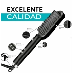 Cepillo Alisador de Pelo con Control de Temperatura - Tecnología de Iones para un Alisado Natural Cepillo Alisador de Pelo con Control de Temperatura - Tecnología de Iones para un Alisado Natural
