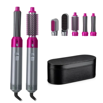 Revolution Hair 5 en 1: Cepillo y Secador Multifunción para un Peinado Profesional en Casa Revolution Hair 5 en 1: Cepillo y Secador Multifunción para un Peinado Profesional en Casa
