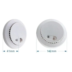 Sensor de Alarma para Monitoreo de CO y Humo - Protección de Seguridad para el Hogar con Conexión Wi Sensor de Alarma para Monitoreo de CO y Humo - Protección de Seguridad para el Hogar con Conexión Wi
