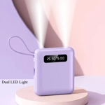 Power Bank 10000mAh con Cables Integrados Power Bank 10000mAh con Cables Integrados