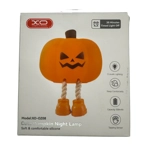 Lámpara de Noche Calabaza Halloween – Silicona Suave, Táctil y Recargable Lámpara de Noche Calabaza Halloween – Silicona Suave, Táctil y Recargable