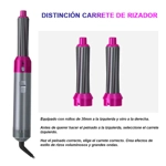 Revolution Hair 5 en 1: Cepillo y Secador Multifunción para un Peinado Profesional en Casa Revolution Hair 5 en 1: Cepillo y Secador Multifunción para un Peinado Profesional en Casa