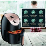 Freidora de Aire 4L - Cocina Saludable con Hasta 99% Menos Grasa Freidora de Aire 4L - Cocina Saludable con Hasta 99% Menos Grasa