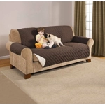 Protector de Sofá ANDRA - Reversible, 3 Plazas, Chocolate-Beige, 280 cm Protector de Sofá ANDRA - Reversible, 3 Plazas, Chocolate-Beige, 280 cm
