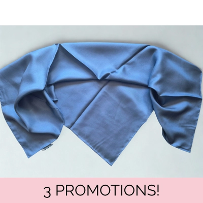 Baroque Plain Cornflower Blue - LAST ONE