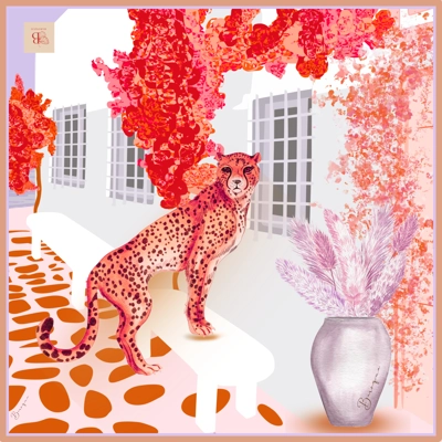 Reimagined Grecian Leopard