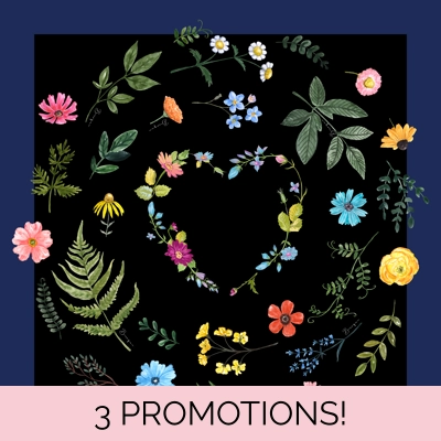 Blossoming Hearts - LAST ONE