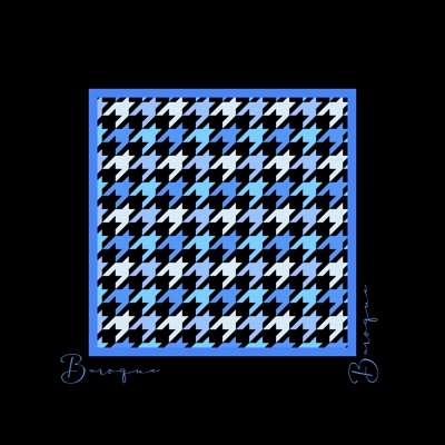 Houndstooth Fringe - LAST ONE