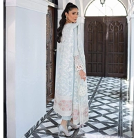Heavy Chikan Kari Embroidered Unstitched Suit