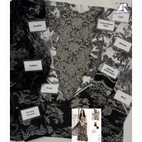 Embroidered lawn dress