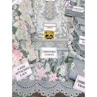 Embroidered Chikan Kari Unstitched Suit