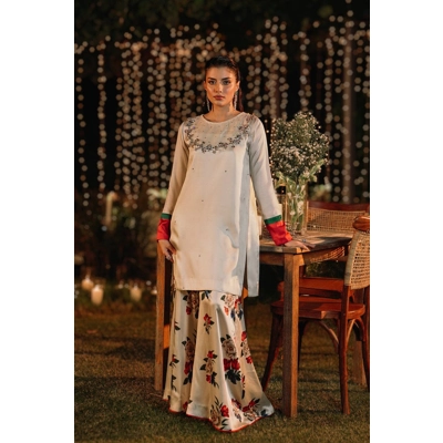 Heavy diamond work dress