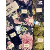 Floral printed patch work dress