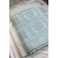 Silk lawn unstitched dress with chiffon dupatta