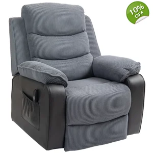 Homcom Power Lift Riser Dark Grey Recliner Chair