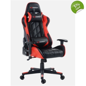 GTForce Pro GT Sport Gaming Red Faux Leather Chair