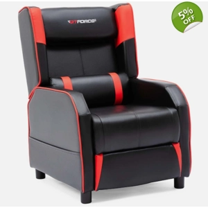 GTForce Ranger X Gaming Red Recliner Chair