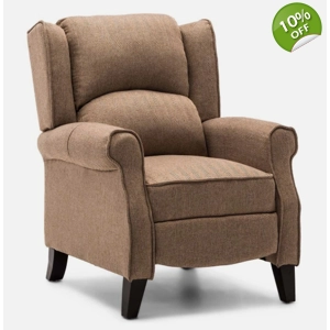 Eaton Beige Recliner Armchair