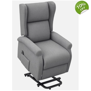Elderly Electric Recliner Mobility Grey Chair