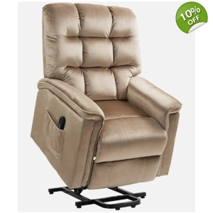 Elderly Electric Recliner Mobility Champagne Chair