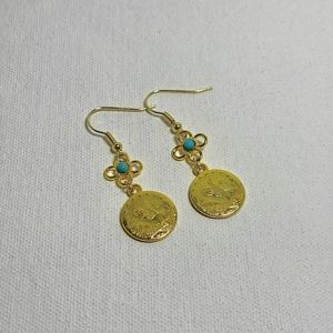Single Clover Earrings