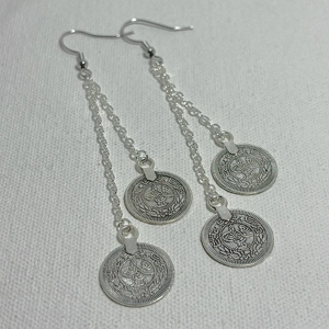 Double Chained Earrings
