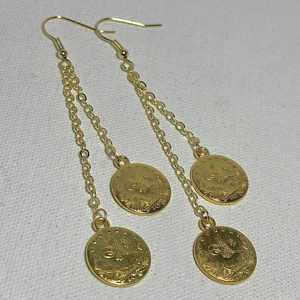 Double Chained Earrings