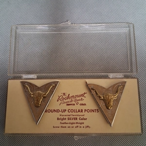 Rockmount Ranch Wear Round Up Collar Points in Case Wester..