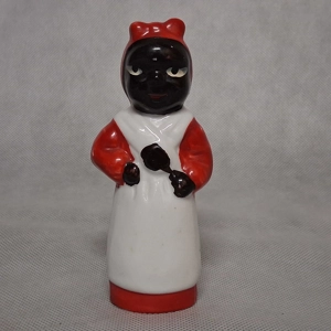 Ceramic Pie Vent - Collectible Pie Bird Americana Woman
