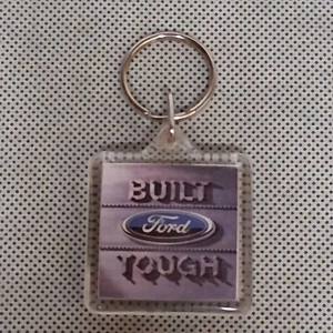 Built Ford Tough Keychain