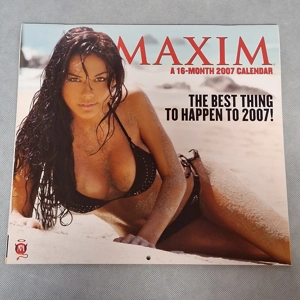2007 Maxim Wall Calendar Carmella Decesare Works for 2029 ..
