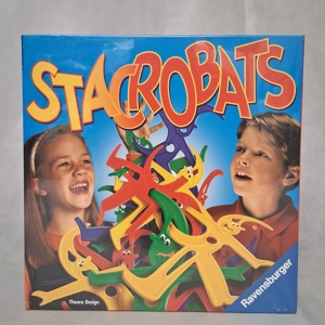Ravensburger StacRobats Stacking Game New Factory Sealed 1999