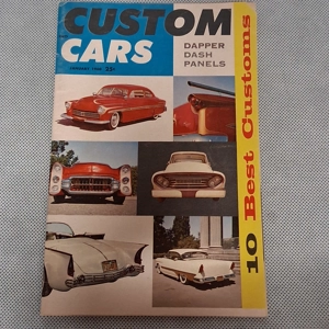 Custom Cars Magazine January 1960 Dapper Dash Panels, 10 Best Customs