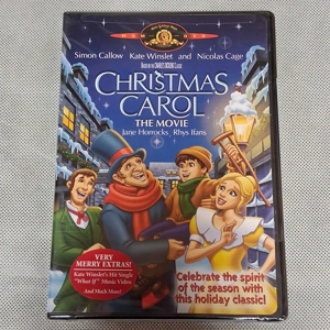 Christmas Carol The Movie DVD Simon Callow Kate Winslet Ni..