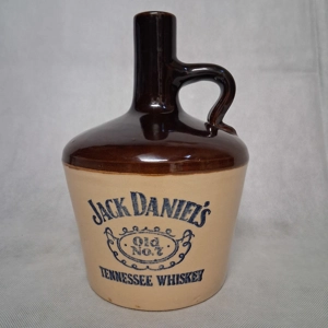 Jack Daniels Old No.7 Tennessee Whiskey Crock Stoneware Ju..