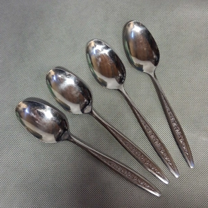 Custom Craft CUS5 Oval Soup Spoon 4 Stainless Steel 6 7/8