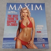 2005 Maxim Wall Calendar Joanna Krupa Works for 2033 2039 2050