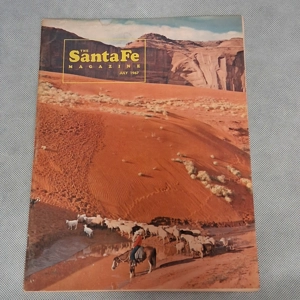 The Santa Fe Magazine July 1967 Santa Fe Railway Employee Magazine