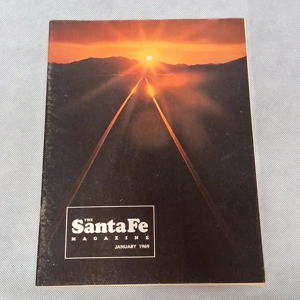 The Santa Fe Magazine January 1969 Santa Fe Railway Employee Magazine