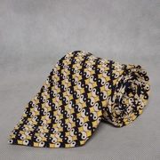 Joe Boxer Silk Necktie Yin Yang Yellow 56