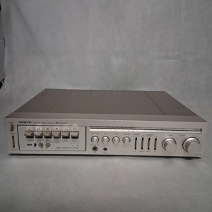 Vintage Onkyo CX-70 AM/FM Tuner Amplifier Drawer Cassette Deck - Tested Works