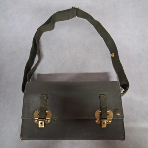 1965 Vietnam Era Belgian Military Medical Bag Canvas Shoulder Bag CW-110-0410