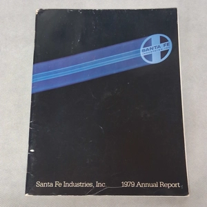 1979 Santa Fe Industries Annual Report Santa Fe Railway Railroad