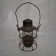 1957 Adlake Kero Chicago Milwaukee & St Paul Railroad Lantern Embossed CMST.P&P