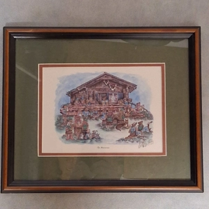 The Bearvarians Framed Print by Susanne Hesler Signed and Dated 1999 13