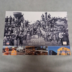 UPRR Union Pacific Railroad 2019 Wall Calendar Works 2030 2041 2047 2058 2069