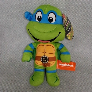 Nickelodeon Leonardo Teenage Mutant Ninja Turtles Plush Toy New w/ Tags 8