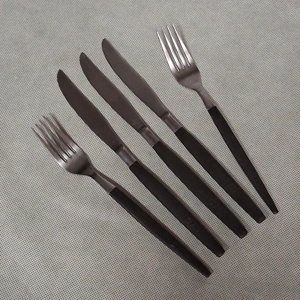 Braniff International Airlines Forks Knife Knives 5 Piece Flatware Set Ekco